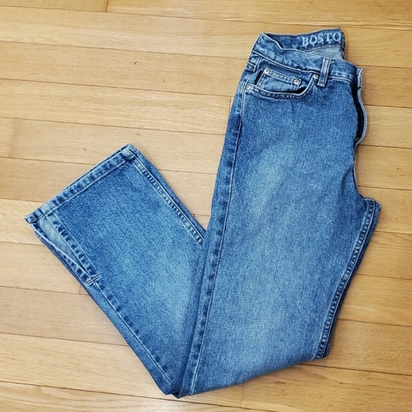 Boston Proper Retro Style‎ Jeans with Ankle Slits Size 4R - Picture 1 of 8